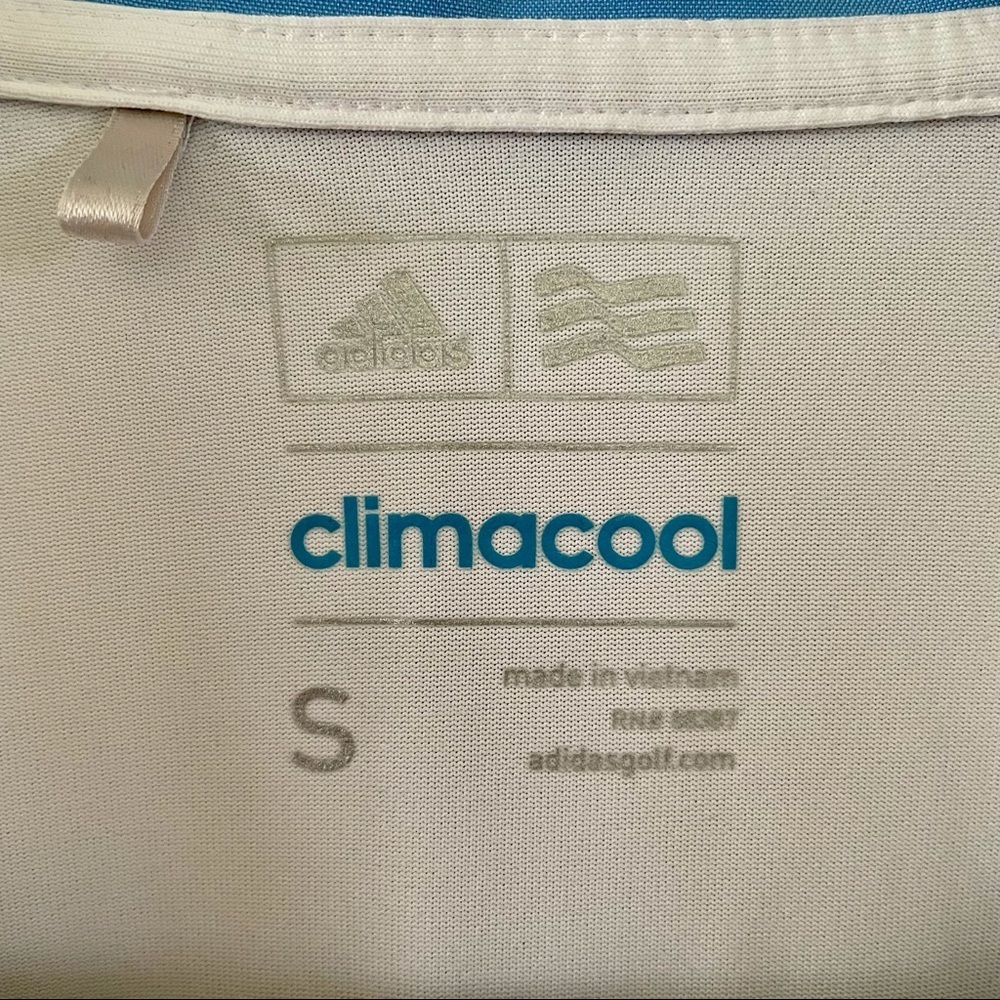 Adidas Sleeveless Climacool Golf Shirt - Picture 3 of 5